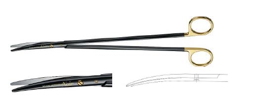 Ноір Нельсон-Метценбаум ножиці вигнуті хвильова заточка 285 мм